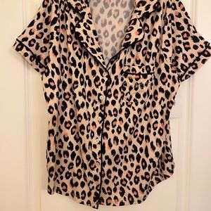 NWT Animal Print BEBE Pajama Set